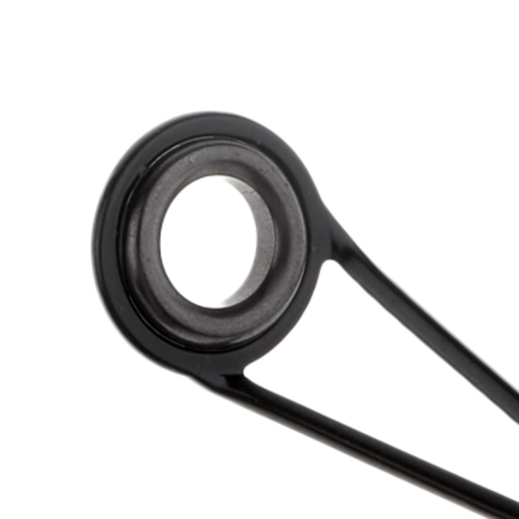 20pcs Single Leg Fishing Rod Guides Line Ring DIY Pole Repair Kit