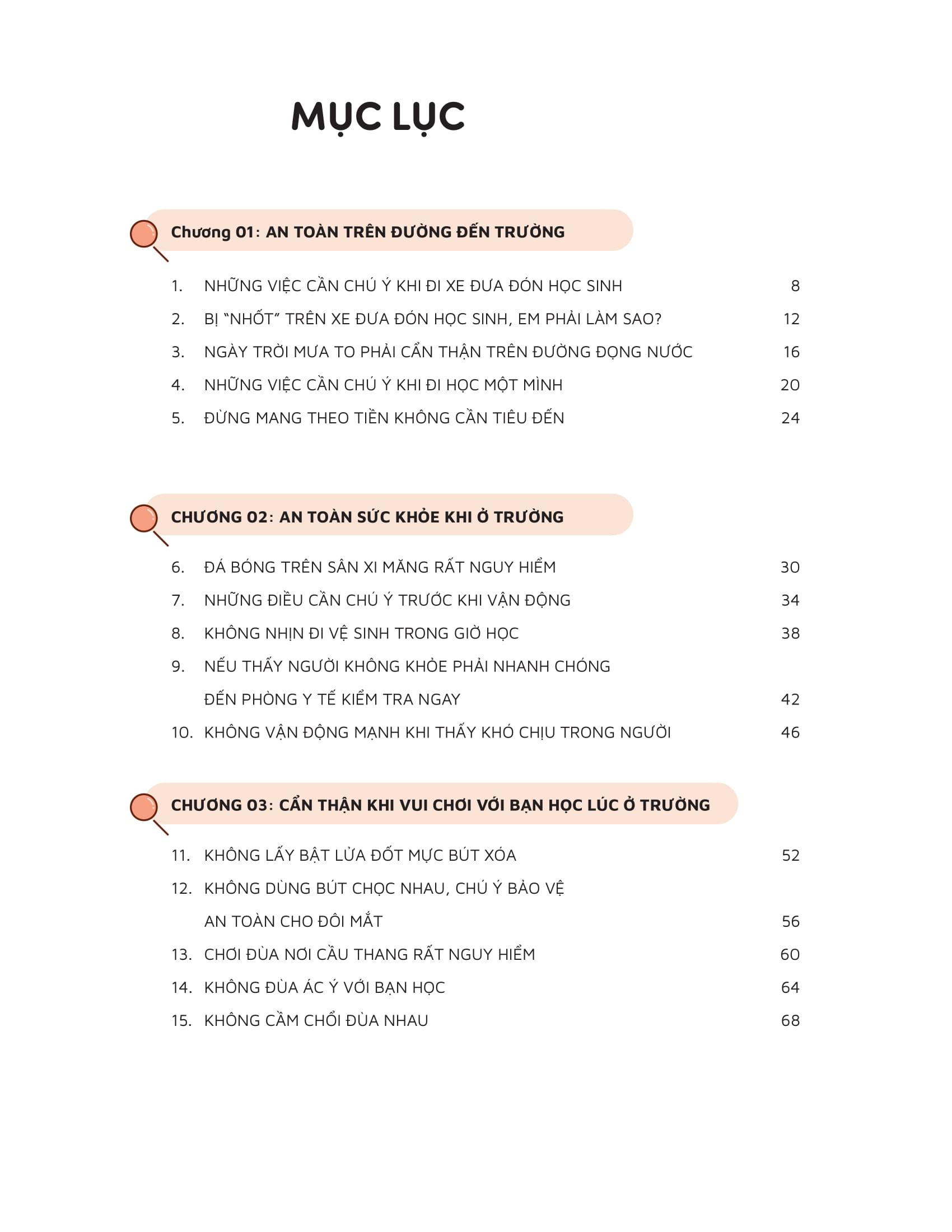 Sách - Kĩ Năng An Toàn Cho Học Sinh - An Toàn Khi Ở Trường