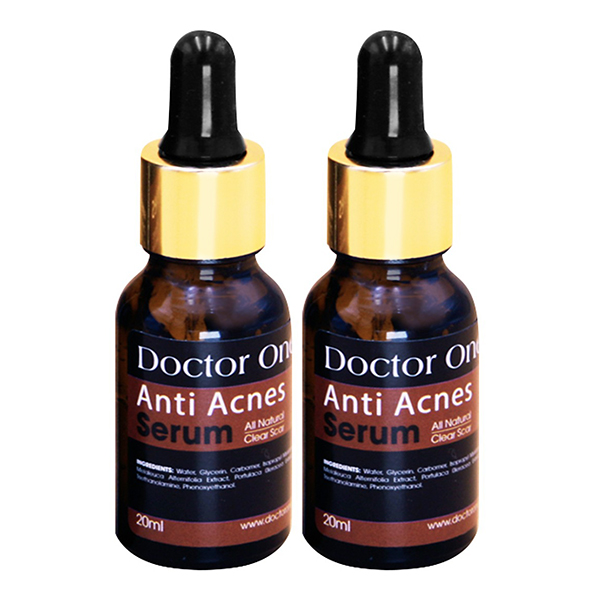 Hai Ống Serum Giảm Mụn Anti Acnes Serum - Doctor One (20ml/chai)