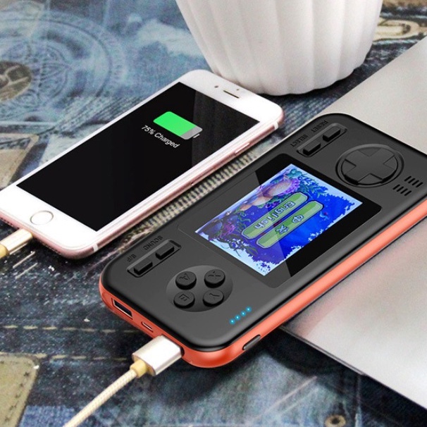 Máy chơi game cầm tay 416 trò Sothing kiêm sạc dự phòng pin 8000mAh- Hàng chính hãng