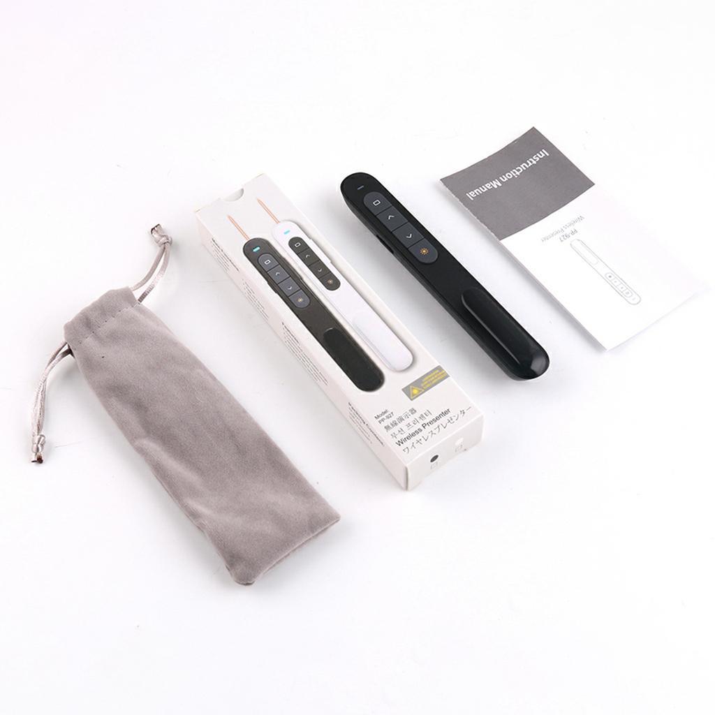 2xWireless Presenter Pen 2.4GHz USB RF Handheld Remote Control Pointer Pen