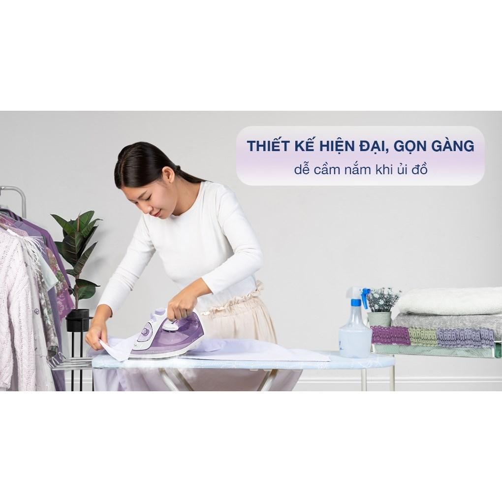 Bàn Ủi Hơi Nước Philips DST1040/30, 2000w - Mặt Đế Ceramic, Hàng Chính Hãng