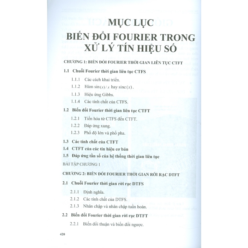 Biến Đổi Fourier Trong Xử Lý Tín Hiệu Số