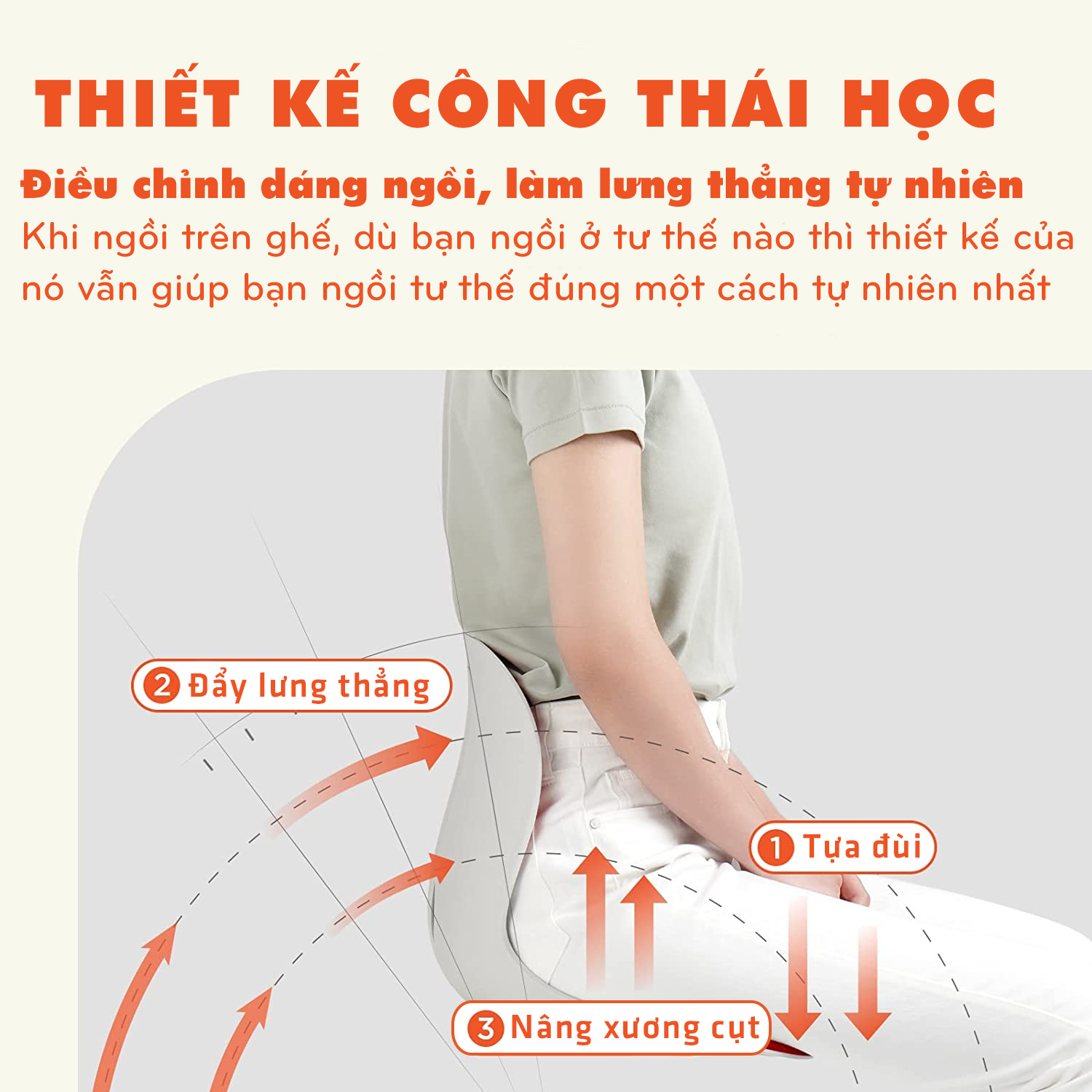 Ghế Công Thái Học Chống Gù, Điều Chỉnh Tư Thế Trẻ Em, Học SInh, Sinh Viên, Văn Phòng Legaxi