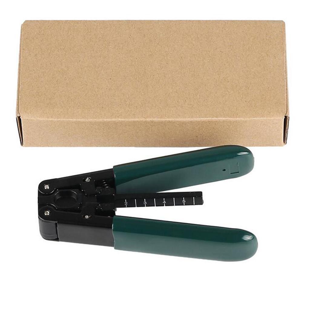 3x Metal Fiber Optic Stripper Tool Kit Wire Stripping Cable Wire Cut Stripper