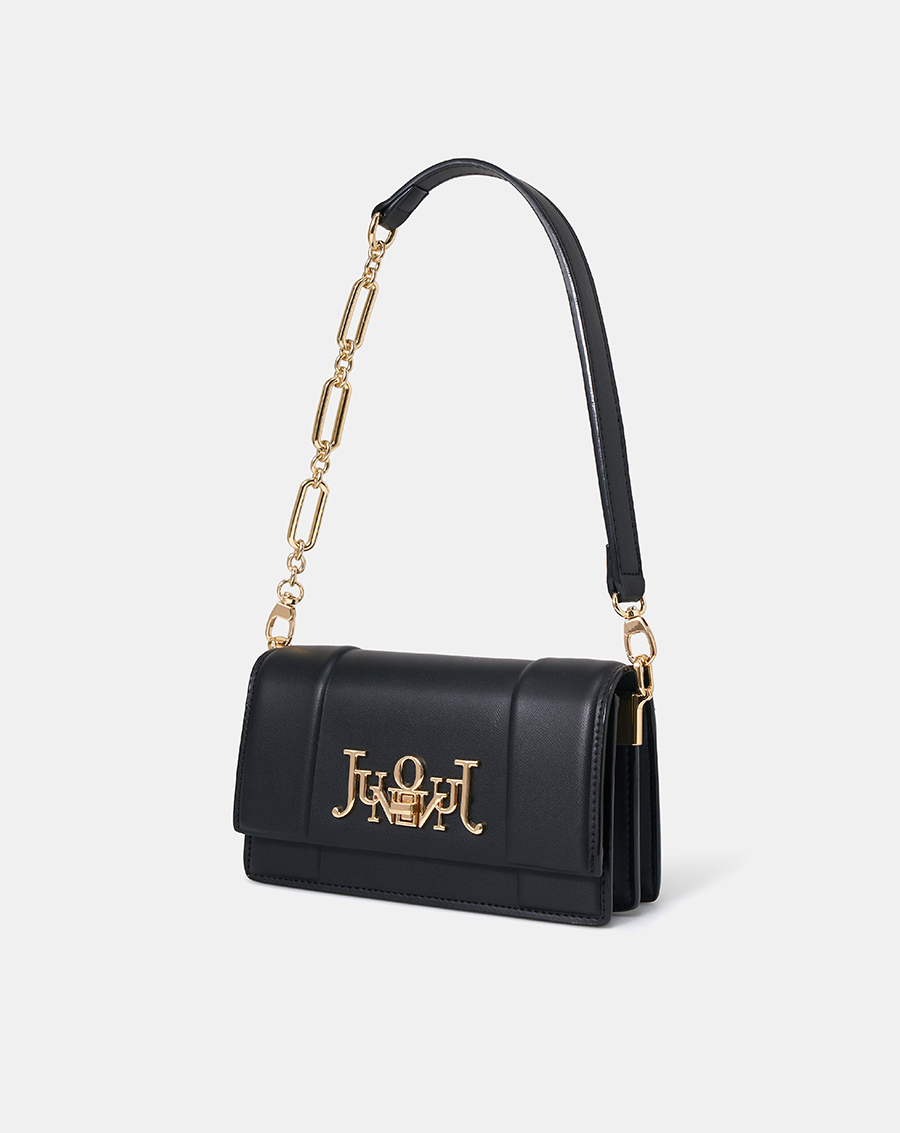 Túi Xách Nữ Thời Trang JUNO Cỡ Nhỏ Shoulder Bag Trang Trí Khóa Logo Cách Điệu TXN737