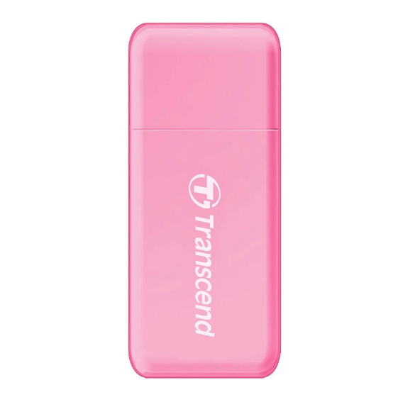 Đầu Đọc Thẻ Nhớ Transcend TS-RDF5 màu hồng - USB 3.1 - Hàng chính hãng