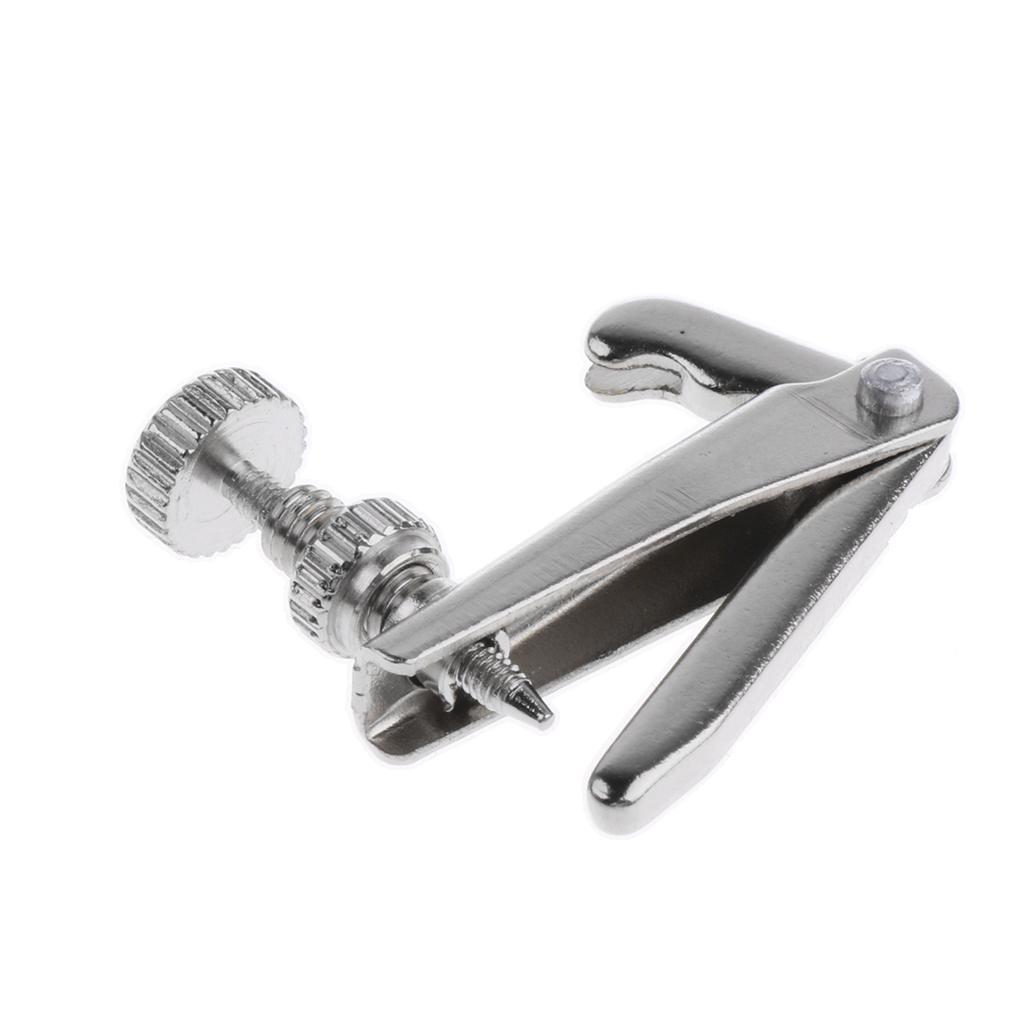 1pc Metal Violin Fine Tuner Adjuster for 4/4 4/3 1/2 Scale Violin Parts