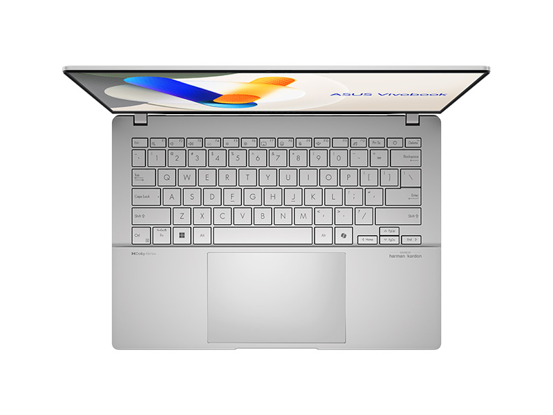 Asus Vivobook S 14 OLED M5406WA-PP071WS (AMD Ryzen AI 9 HX 370 | 32GB | 1TB | AMD Radeon | 14 inch 3K OLED 120Hz | Win 11 | Bạc) - HÀNG CHÍNH HÃNG