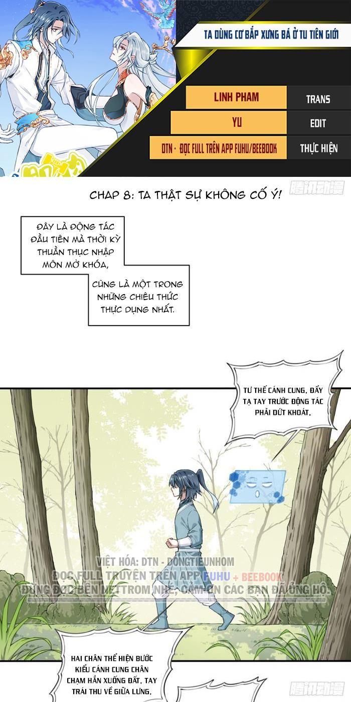 ta dùng cơ bắp xưng bá ở tu tiên giới chapter 8 1