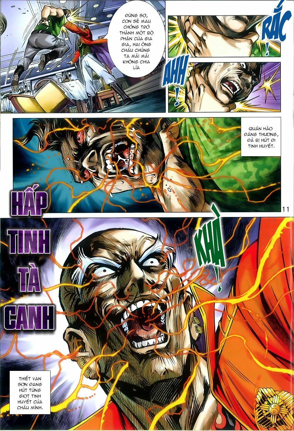 tân tác long hổ môn chapter 811 11