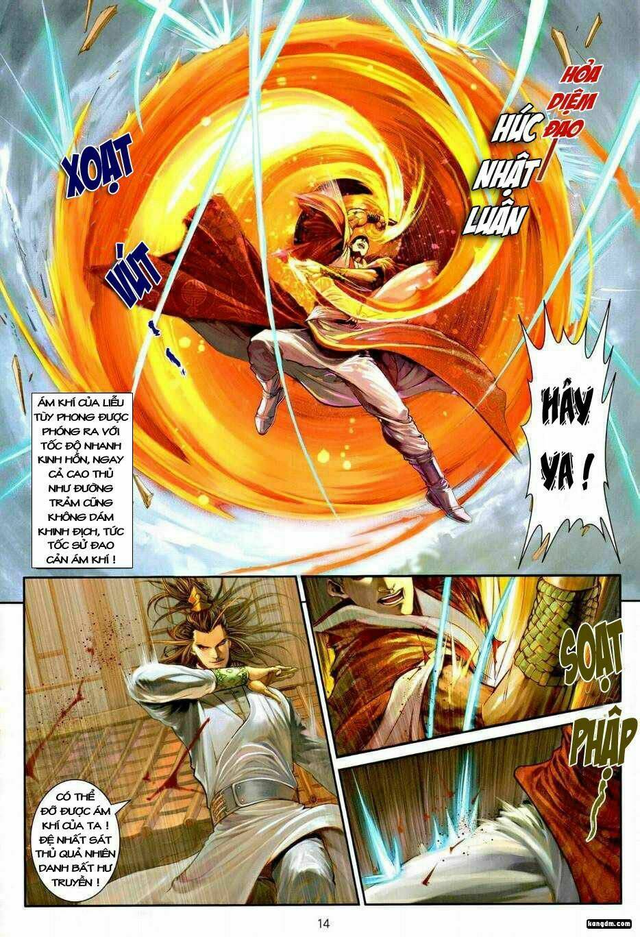 ôn thuỵ an quần hiệp truyện chapter 8 13