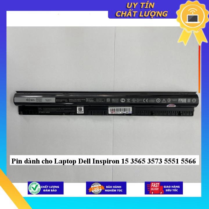 Pin dùng cho Laptop Dell Inspiron 15 3565 3573 5551 5566 - Hàng Nhập Khẩu New Seal