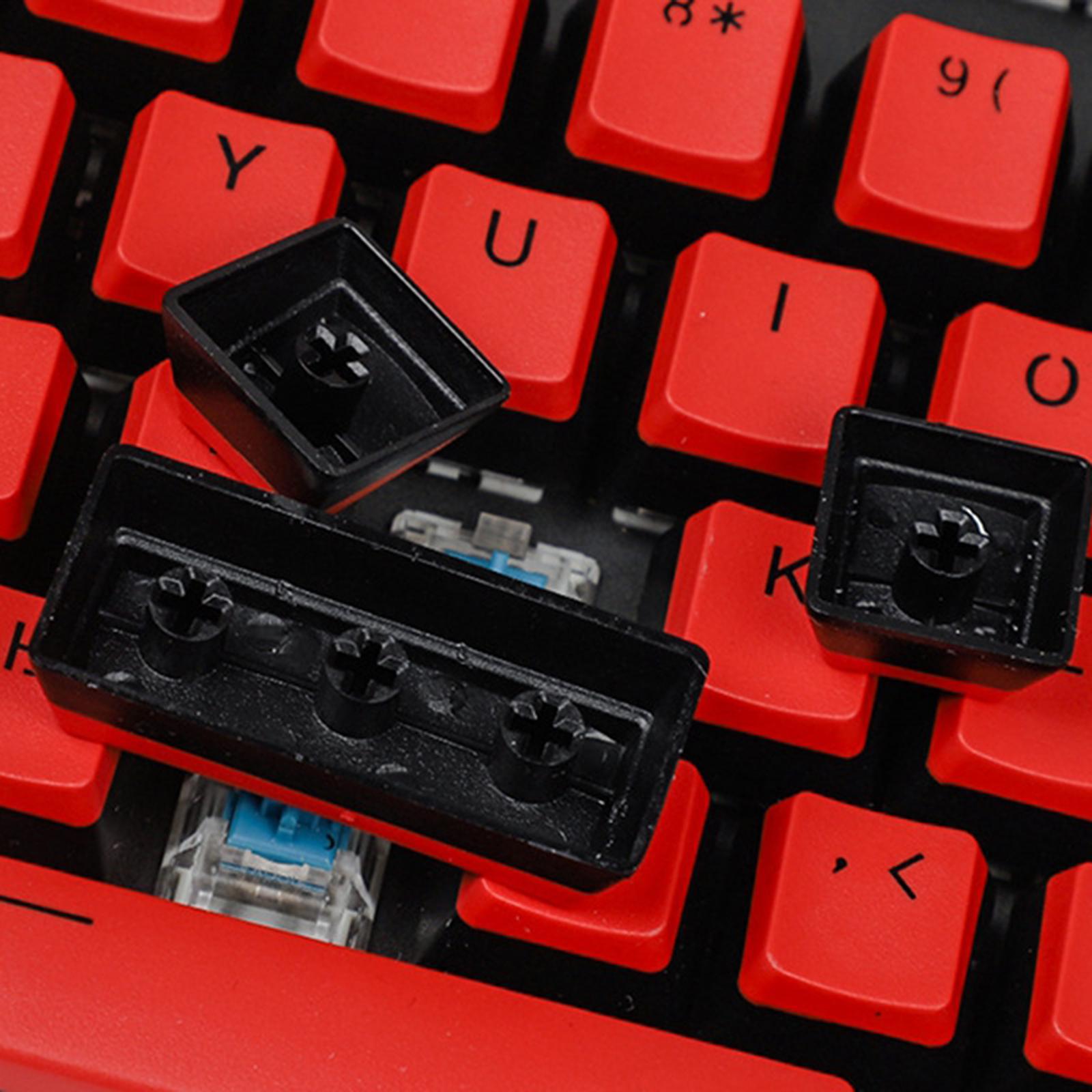 Pudding Keycap set Gaming Key Caps DIY for Keyboard White Black