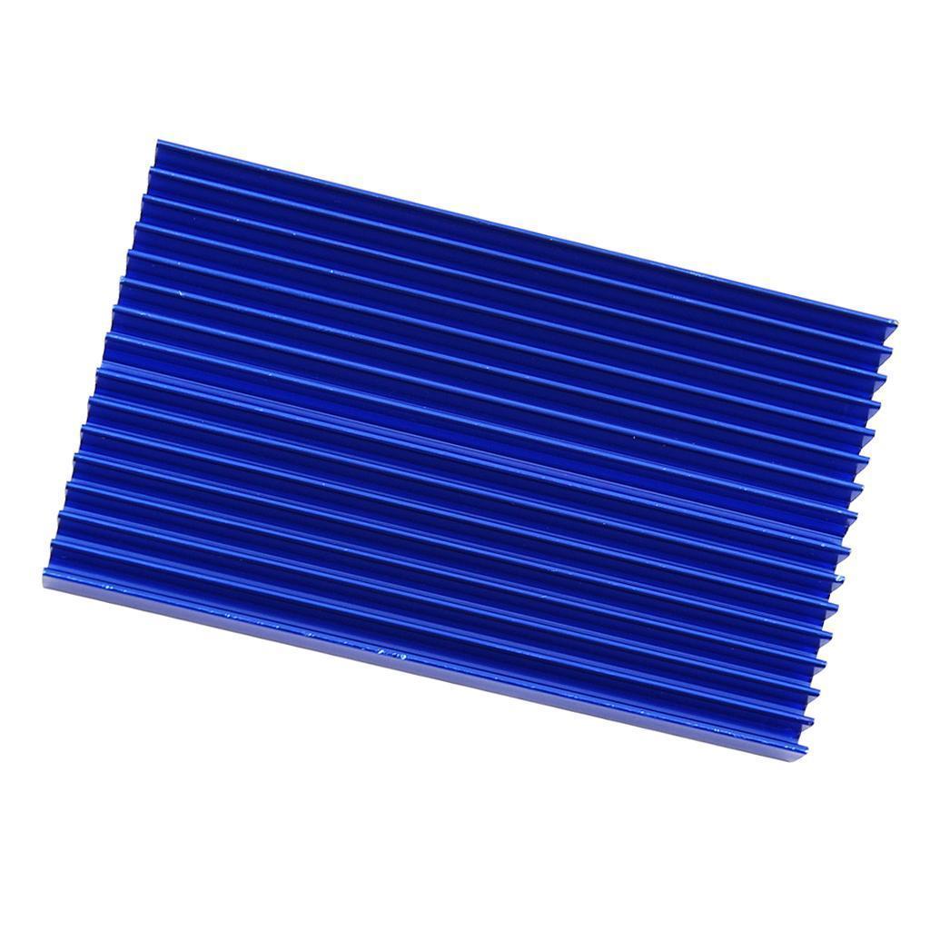 100x60x10mm Aluminum   Heat Sink Chip for Electronic