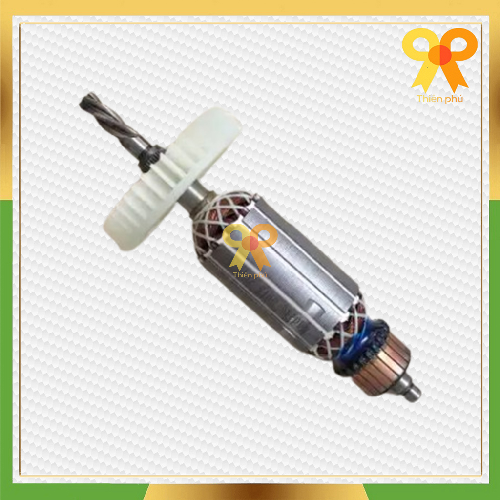 Rotor máy khoan cho KAINOU 6018 Thân 35mm Dài 168mm Nhông 4 răng