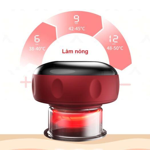 Máy Giác Hơi Massage DS-A21 Có Màn Hình Led 6 Cấp Độ