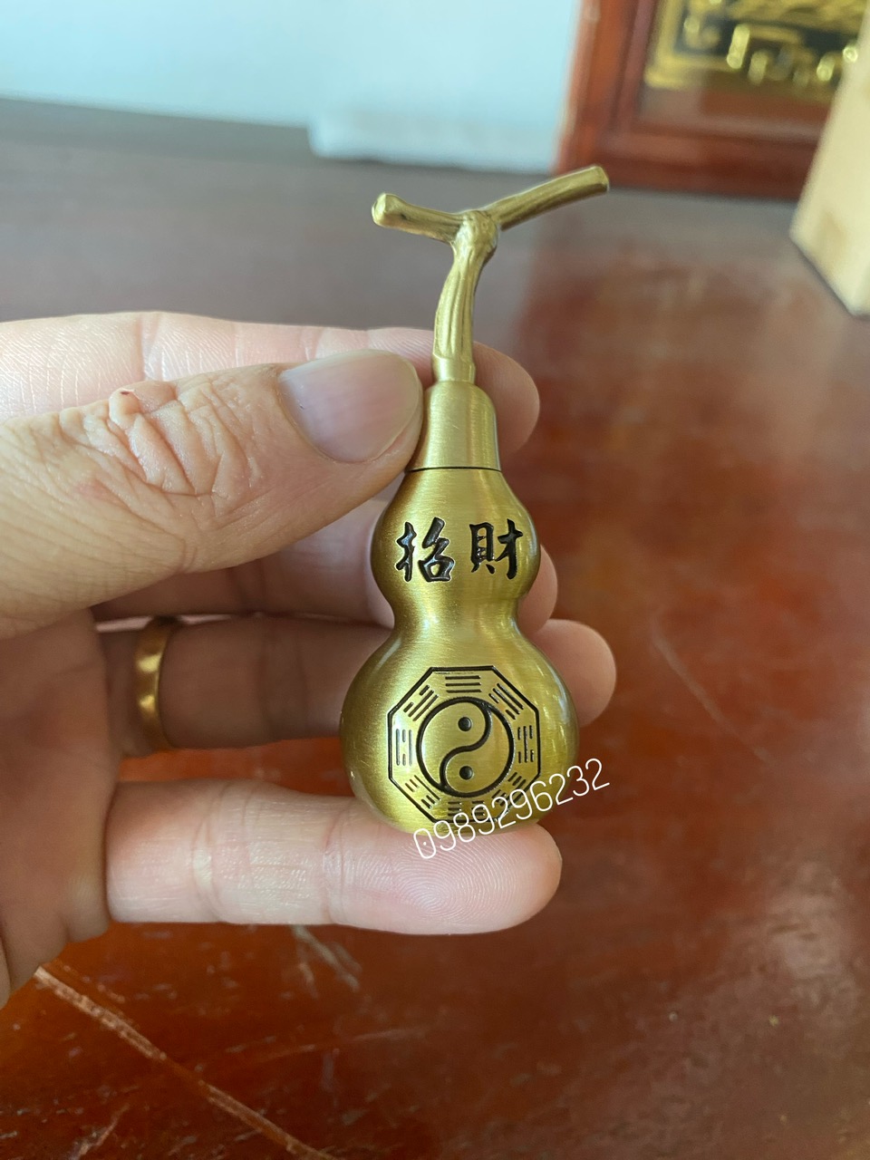 Hồ lô Tài Phúc bằng đồng cỡ nhỏ