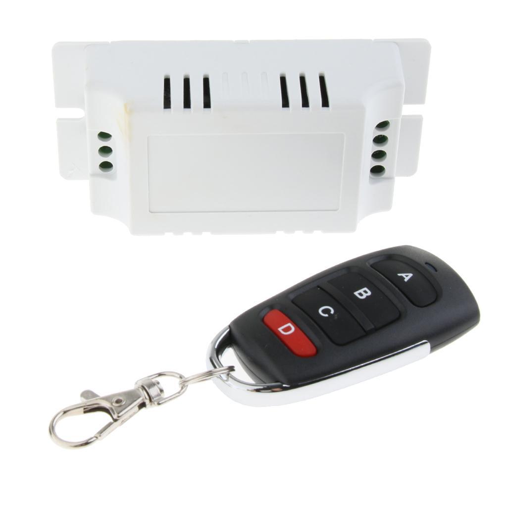 AC85V - 250V 433MHz 10A Relay Wireless Remote Control Switch Transmitter