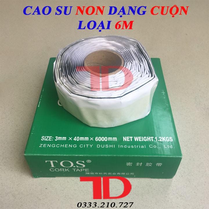 Cao su non dạng cuộn loại 6m cuộn