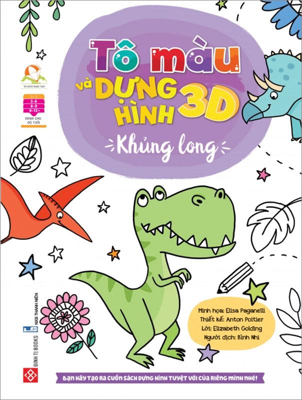 Tô Màu Và Dựng Hình 3D - Khủng Long
