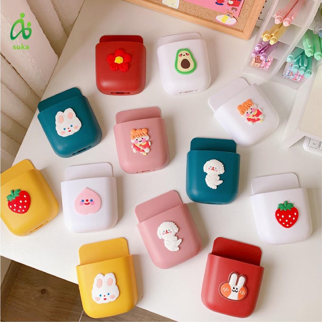 Kệ dán tường đựng điều khiển, điện thoại, đồ cá nhân đa năng tiện dụng dễ thương