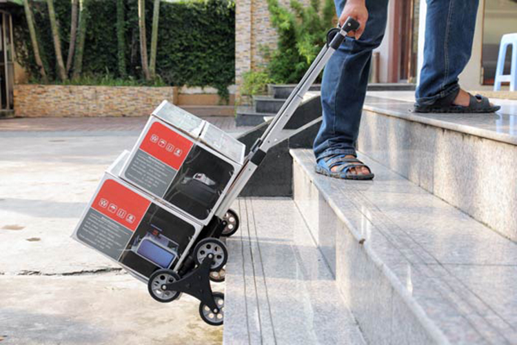 Xe Kéo Đẩy Leo Cầu Thang 6 Bánh Rút Gọn ADVINDEQ TL-35/70 - Hàng Chính Hãng