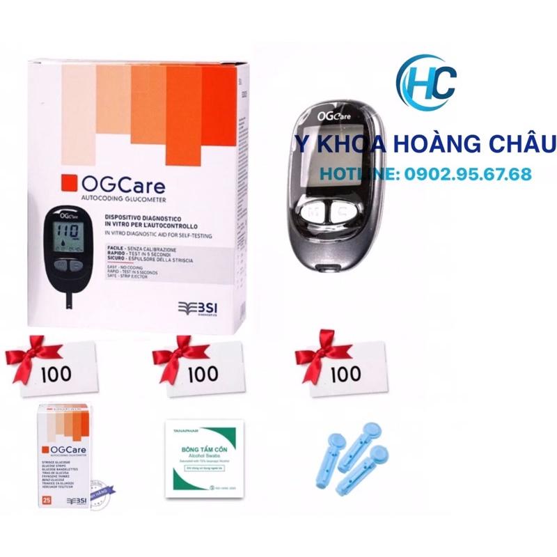 Máy đo đường huyết OGCare (tặng hộp 25 que thử)
