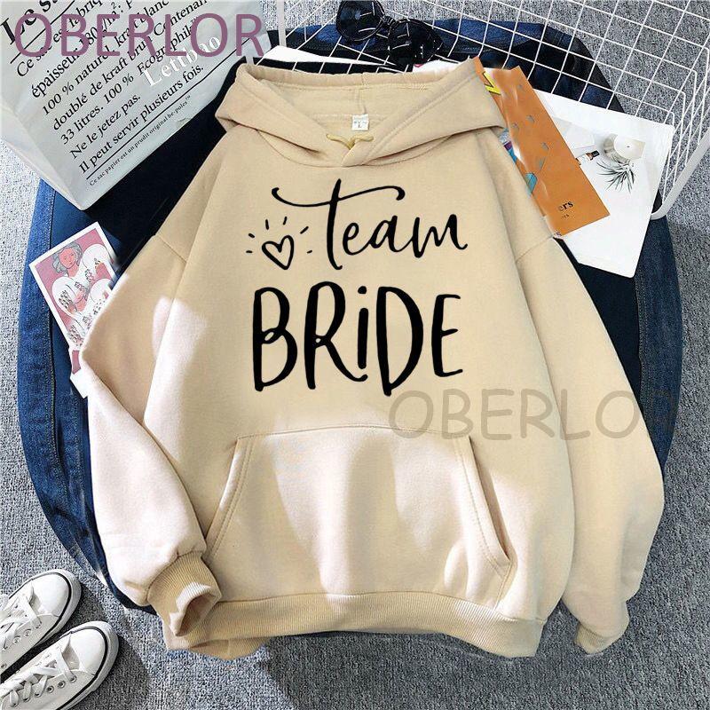 Áo hoodie Nam Nữ hoodie dài tay Team Bride thu đông