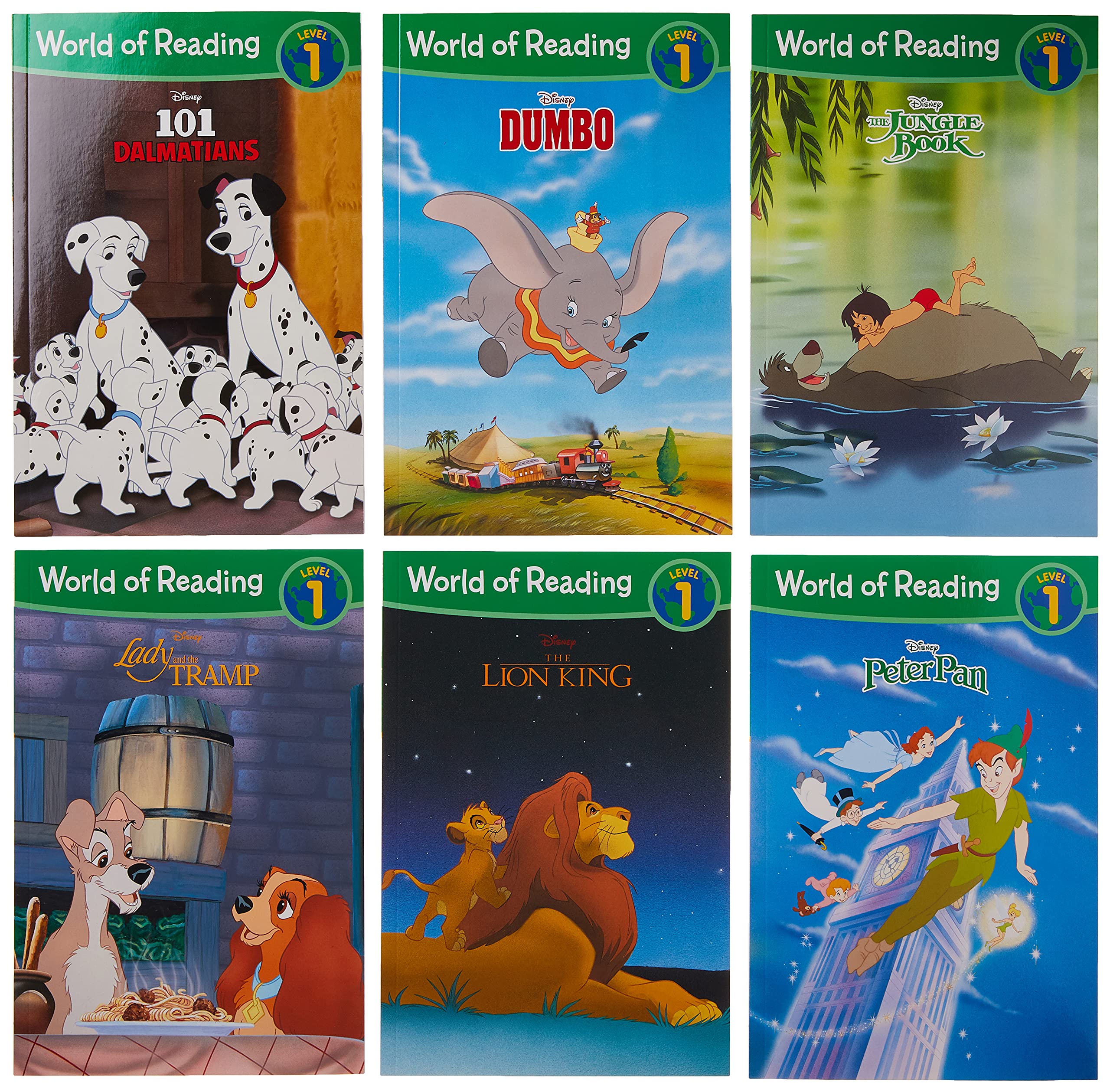 World of Reading DisneyClassic Characters Level 1 Boxed Set