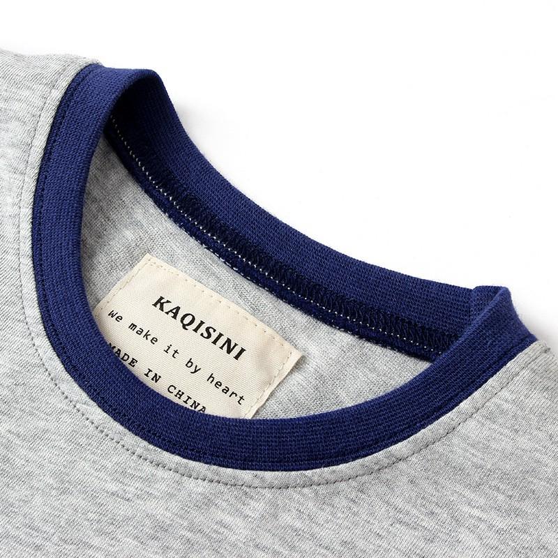 Áo Thun Bé Trai In Khủng Long và Tai Nghe Chất Cotton 100% Mềm Mịn