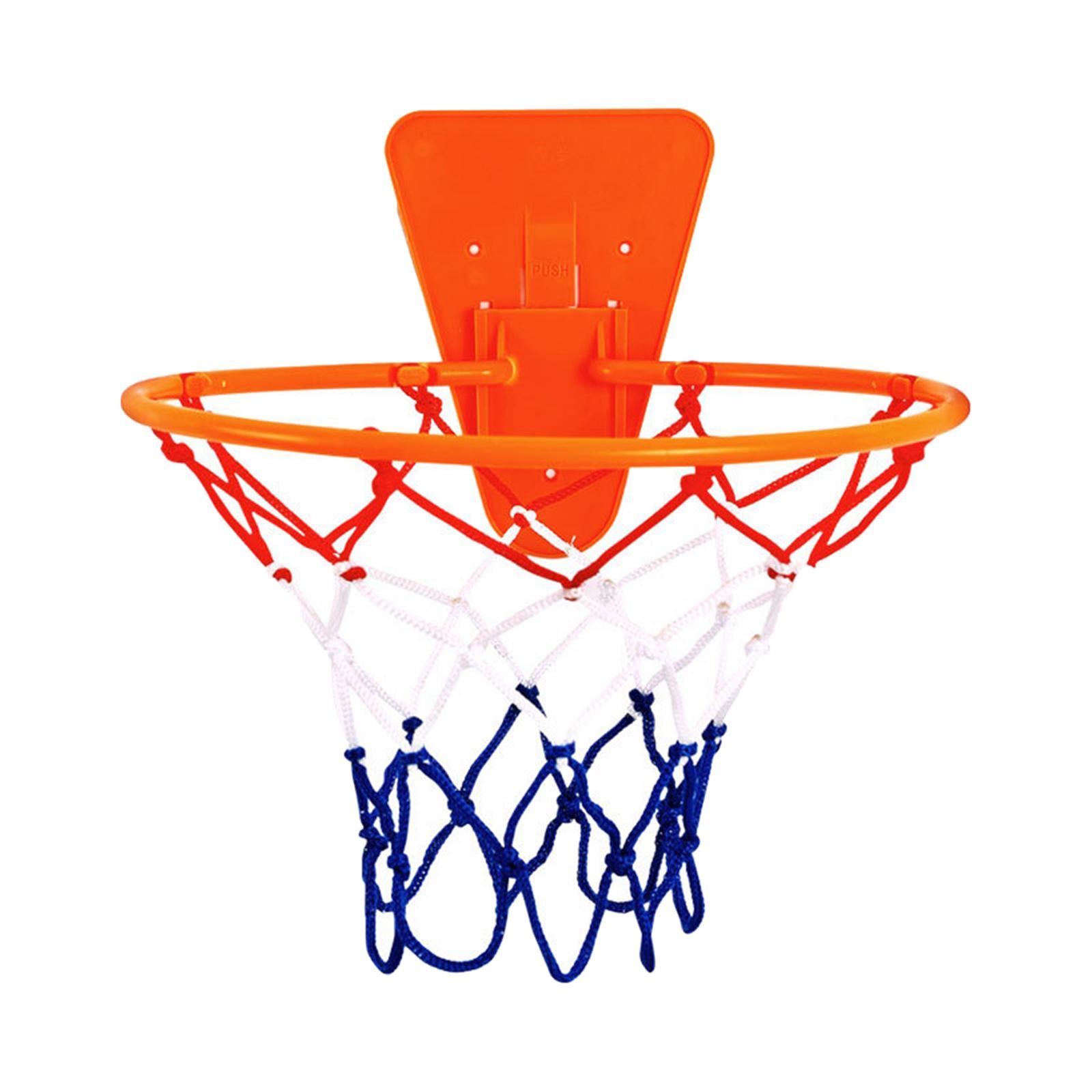 Mini Basketball Hoop Wall Frame Stand Basketball Game Accessory Kids Basketball Hoop Indoor for Home Bedroom Living Room Door