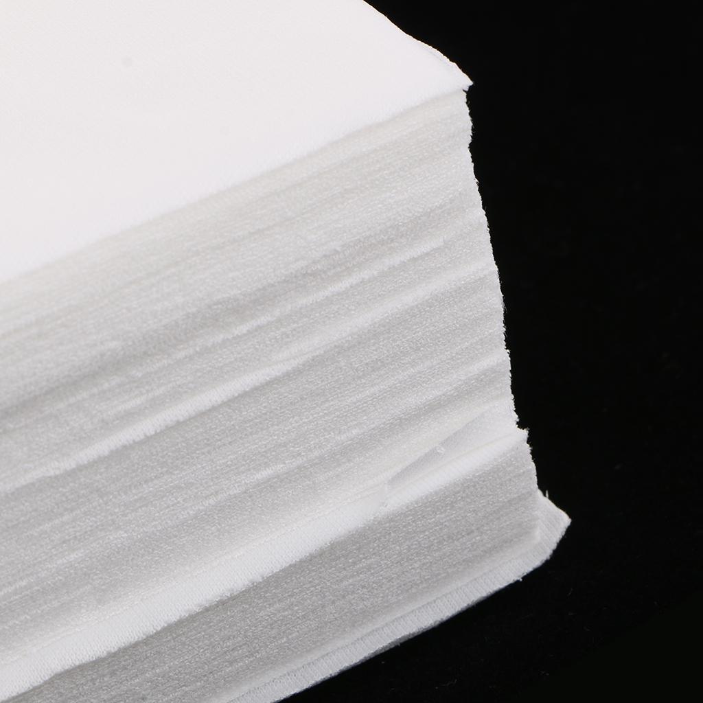 450Pcs Cleanroom Wiper Dustless Fiber Cloth Non-woven White 15x15CM 6''