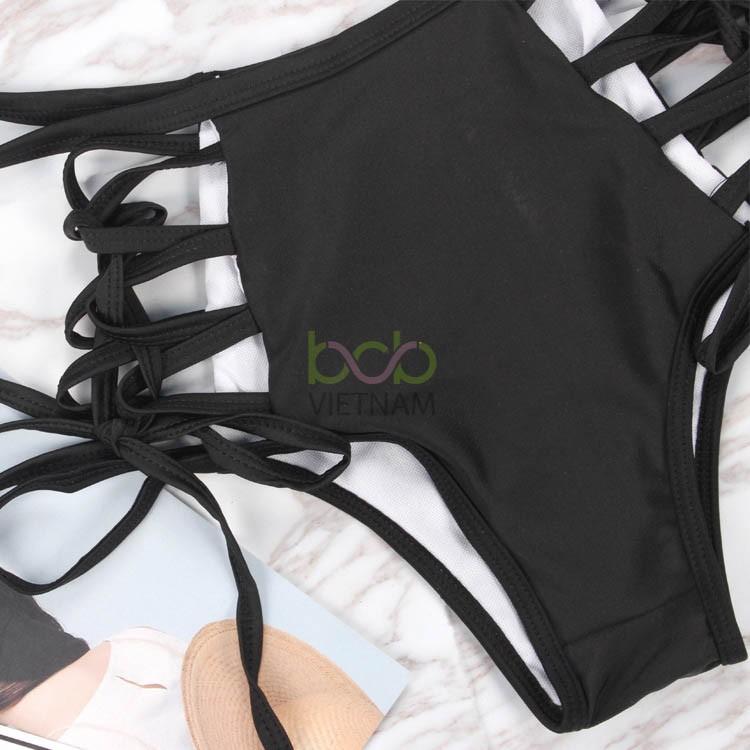 Bikini 2 Mảnh Sexy Đi Biển Du Lịch Mùa Hè Chất Liệu Thun Co Giãn Chất Đẹp Dành Cho Nữ