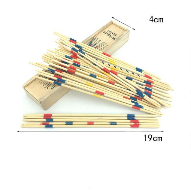 Que gỗ Mikado Splie Rút số, rút que cổ điển trò chơi gắp que đếm số màu