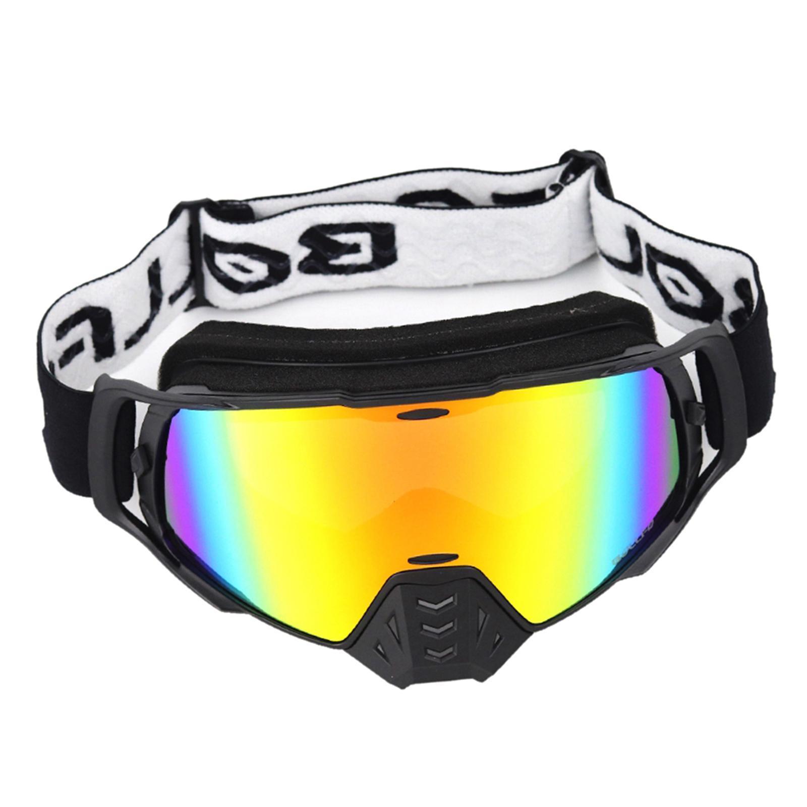 Anti Fog Motorcycle Goggles ATV Dirt Bike Racing Glasses Eyewear