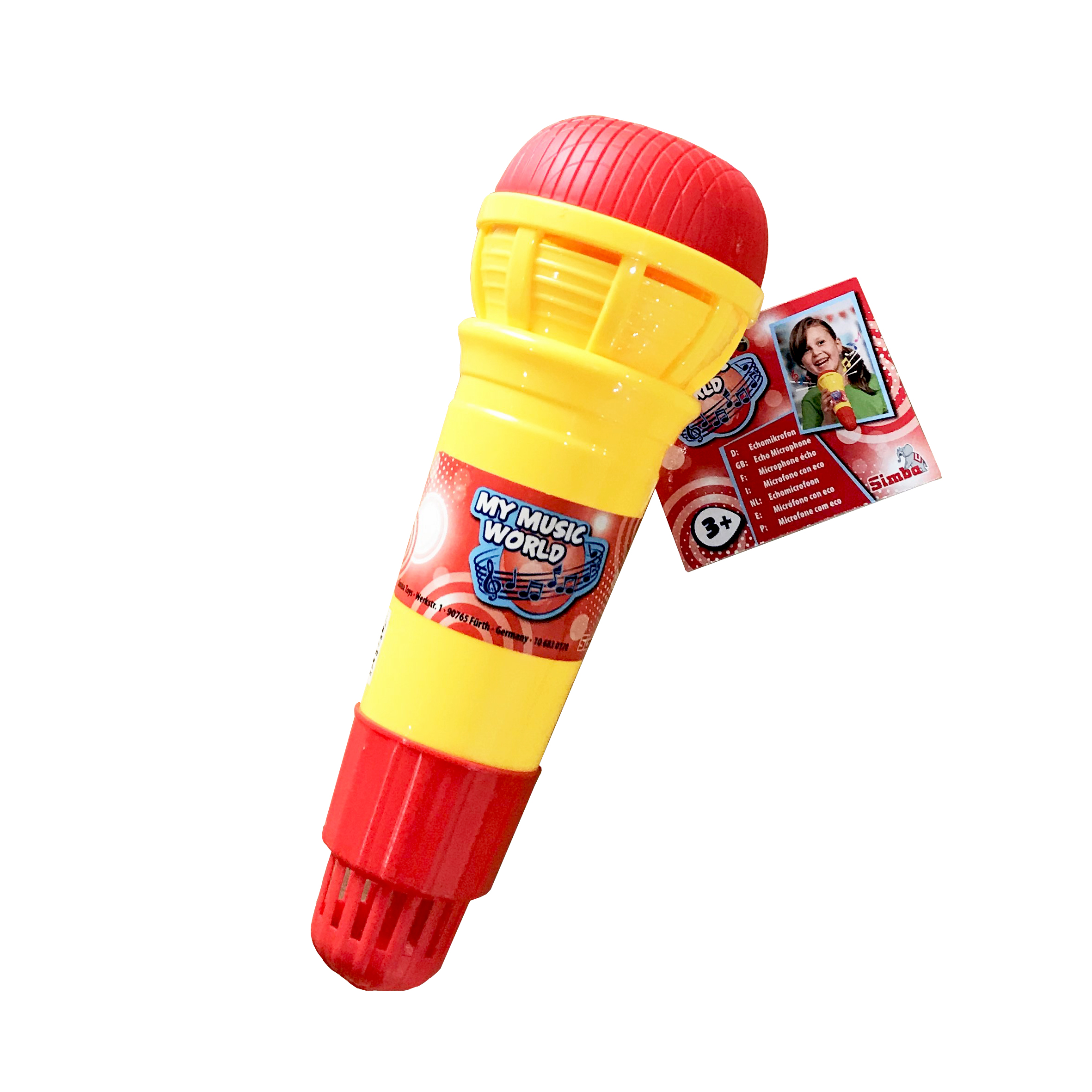 Đồ Chơi Micro Dành Cho Bé Yêu SIMBA TOYS MMW Echo Microphone 106830170 - Đồ Chơi Đức Chính Hãng