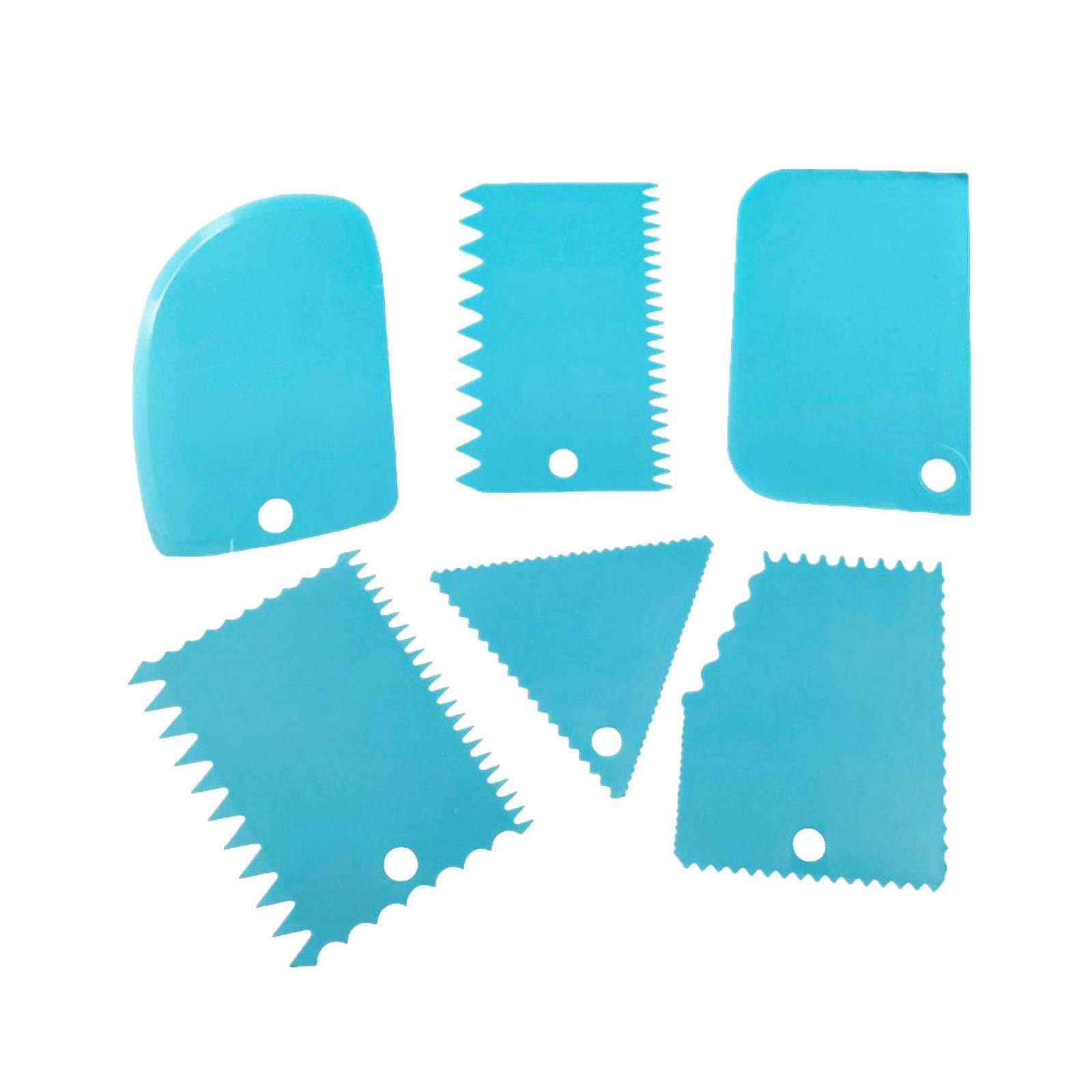 Cake Scraper Blue