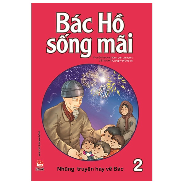 Sách - Combo 5 Cuốn Truyện Tranh Việt Nam Bác Hồ Sống Mãi - Kim Đồng