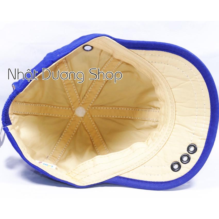 Nón kết mỏ mềm trẻ em từ 1-3 tuổi logo 7 đóng 3 sò ở kết và sò to ở hông - Chất liệu vải Kaki xịn sò oát mềm, sang trọng