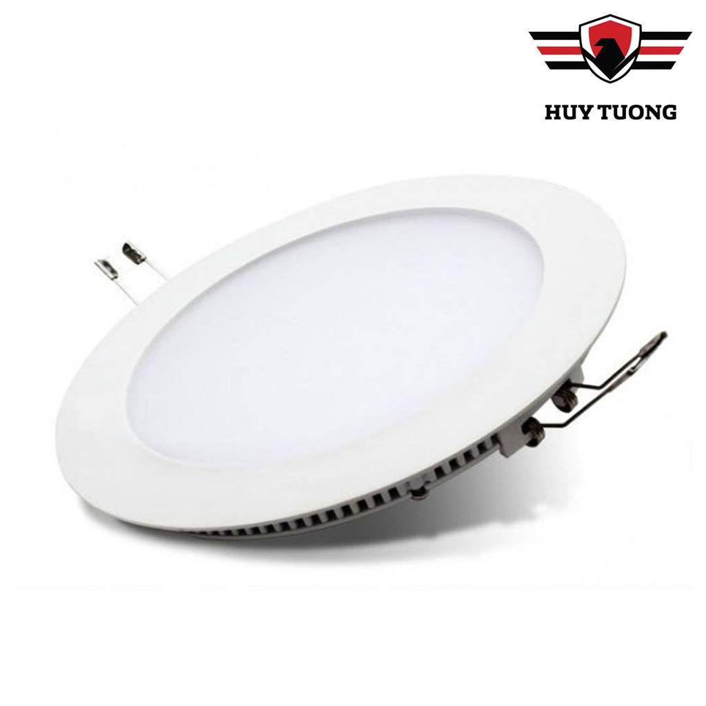 Đèn led âm trần tròn, đèn ốp trần ánh sáng trắng siêu mỏng cao cấp công suất 6W / 9W / 12W / 18W - Huy Tưởng