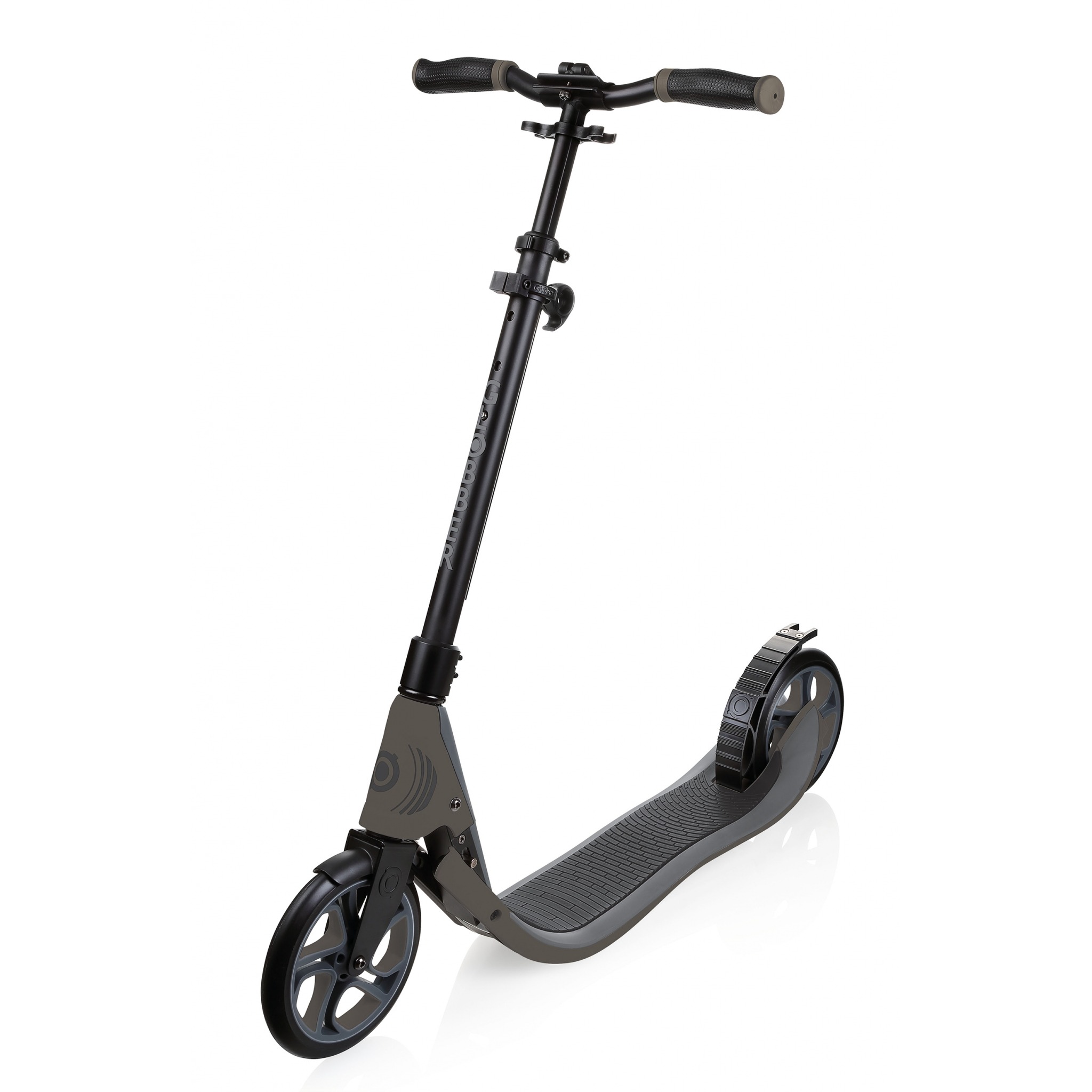 Xe Trượt Scooter 2 Bánh GLOBBER ONE NL 205 Cho Thiếu Niên Và Người Lớn - Đen/Xám