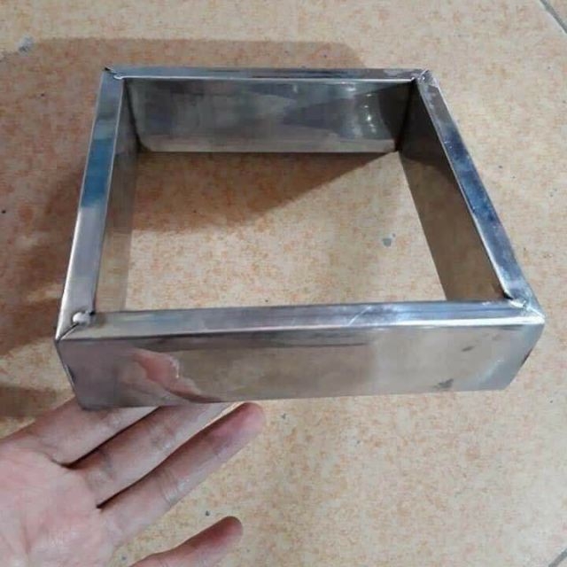 Khuôn Bánh Chưng Inox, Khuôn Gói Bánh Trưng Vuông Inox Siêu Bền Tiện Lợi, Khuôn làm bánh chưng