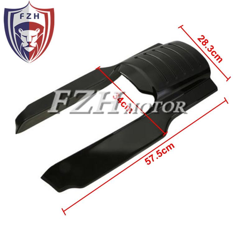 Phong cách mới nhất Harley 96-08 chắn bùn sau xe máy chắn bùn sau 9 inch lớn lướt trên đường phố gạch cát dày