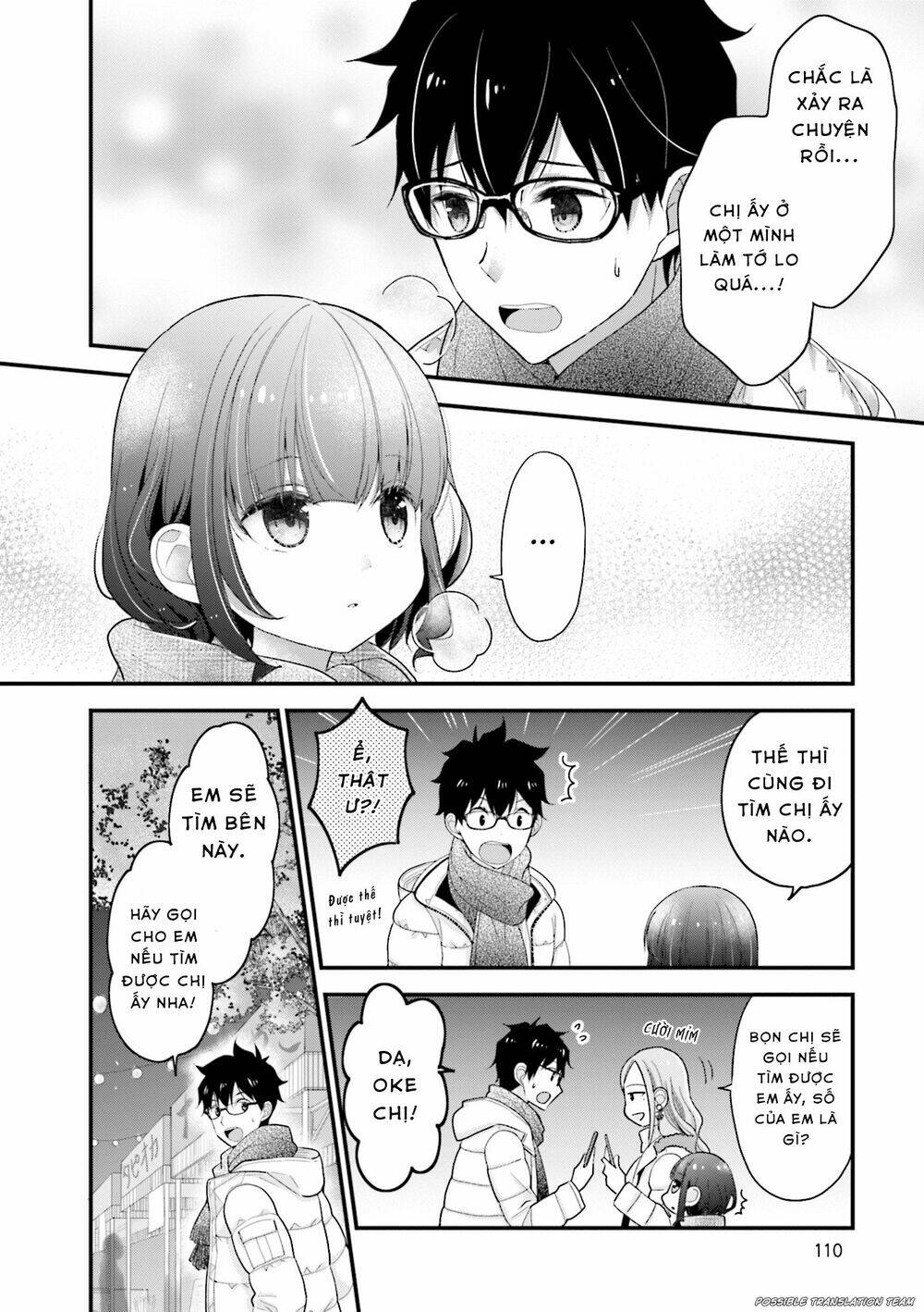 senpai kiêm bạn gái nhỏ nhắn của tôi rất dễ thương chapter 9 8