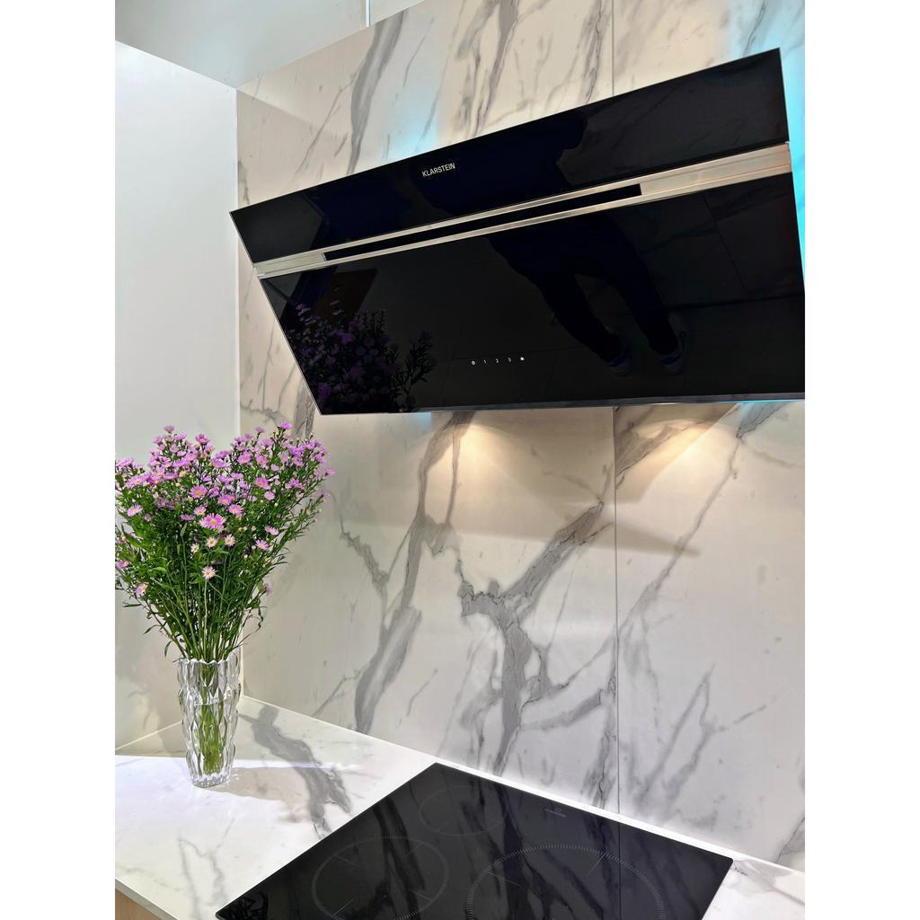 Máy Hút Mùi KLARSTEIN ALINA, Công Suất Lớn 165 W, Độ Ồn Thấp, Thiết Kế Hiện Đại, Nhập Đức, BH 12 Tháng