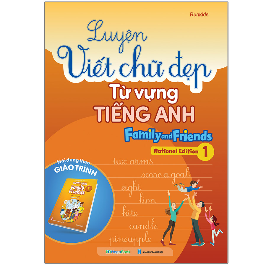 Luyện viết chữ đẹp từ vựng Tiếng Anh Family and Friends - National Edition 1