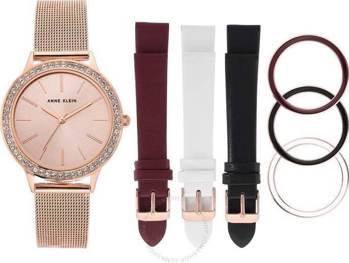 Bộ đồng hồ và vòng tay ANNE KLEIN 3418RGST