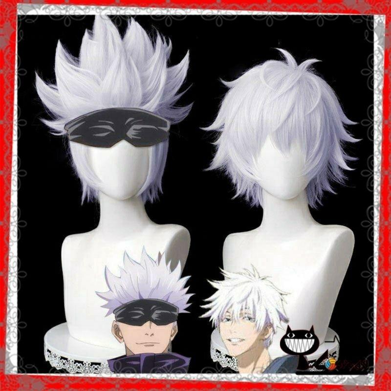 [Sẵn] Wig/Tóc giả cosplay Gojo Satoru - Jujutsu Kaisen: Chú thuật hồi chiến [Miu Cosplay]