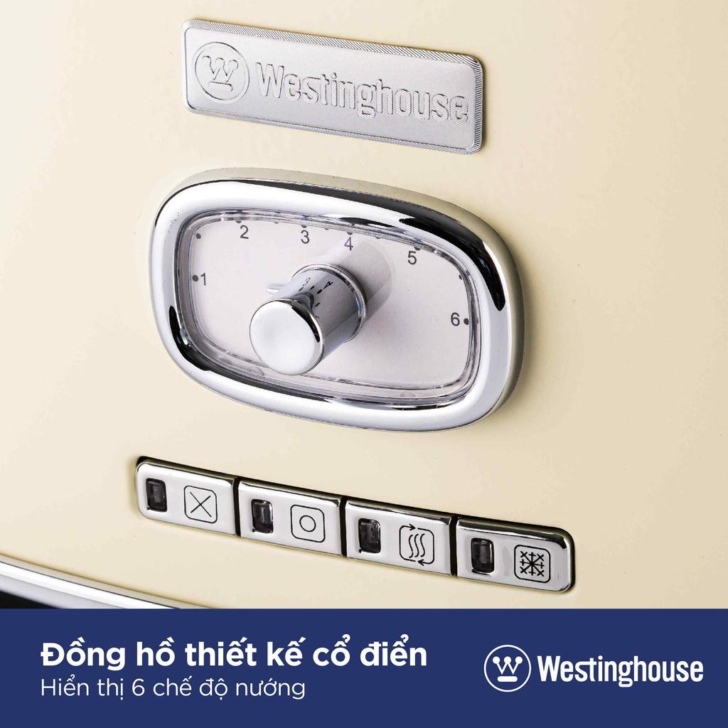 Máy Nướng Bánh Mì Sandwich Westinghouse WKTTB857, Phong Cách Cổ Điển, Nhập Mỹ, BH 12 Tháng